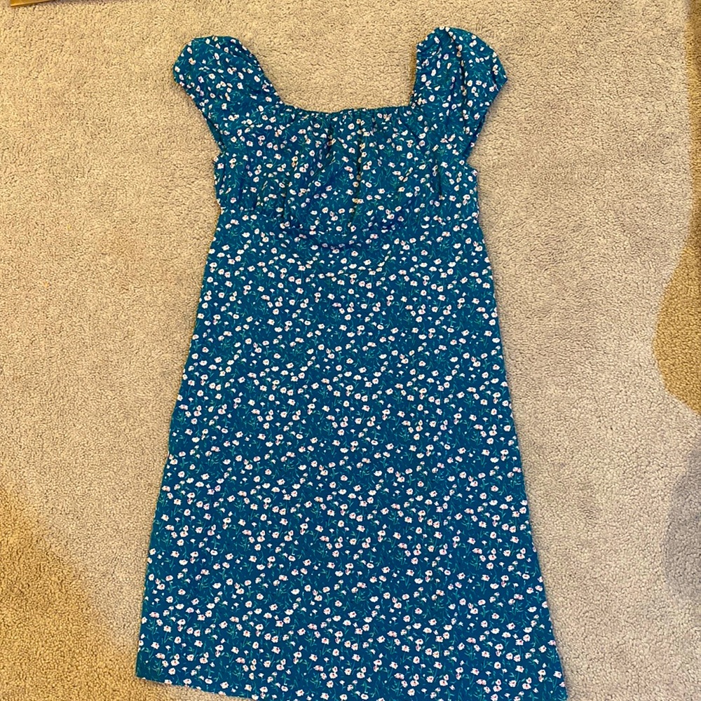 Ditsy Multicolor Floral Dress